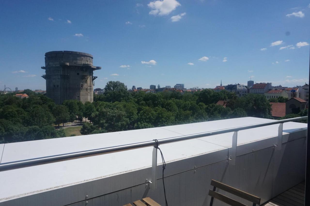 Augartenblick Penthaus 14 - Blick Zum Riesenrad ウィーン エクステリア 写真
