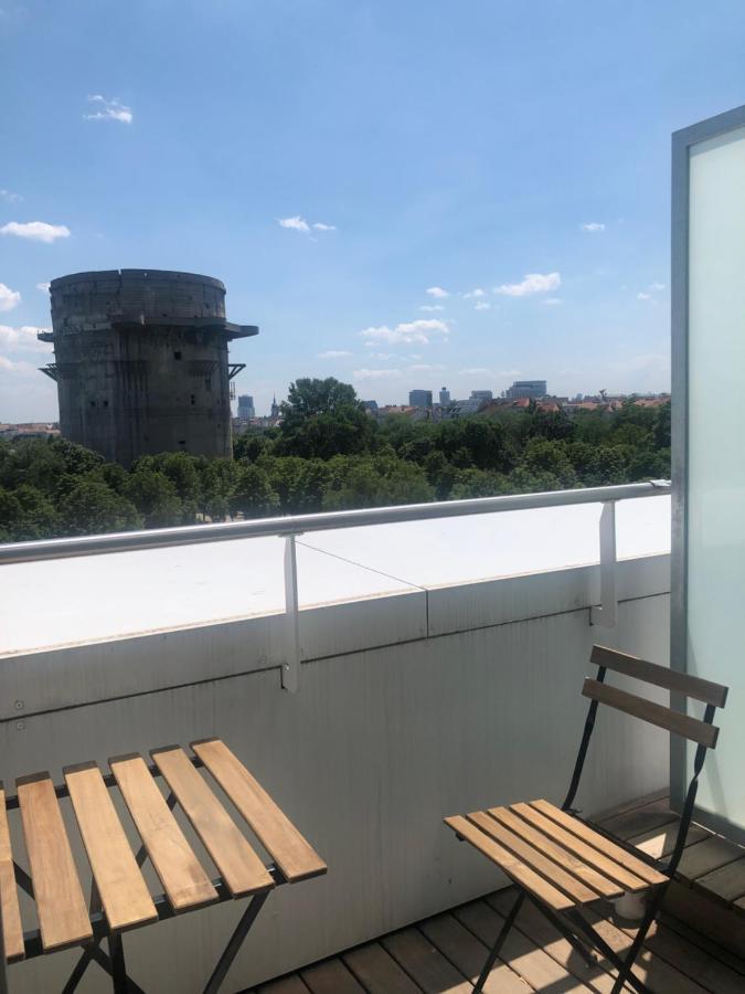 Augartenblick Penthaus 14 - Blick Zum Riesenrad ウィーン エクステリア 写真